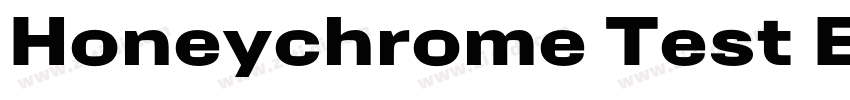 Honeychrome Test Ext字体转换